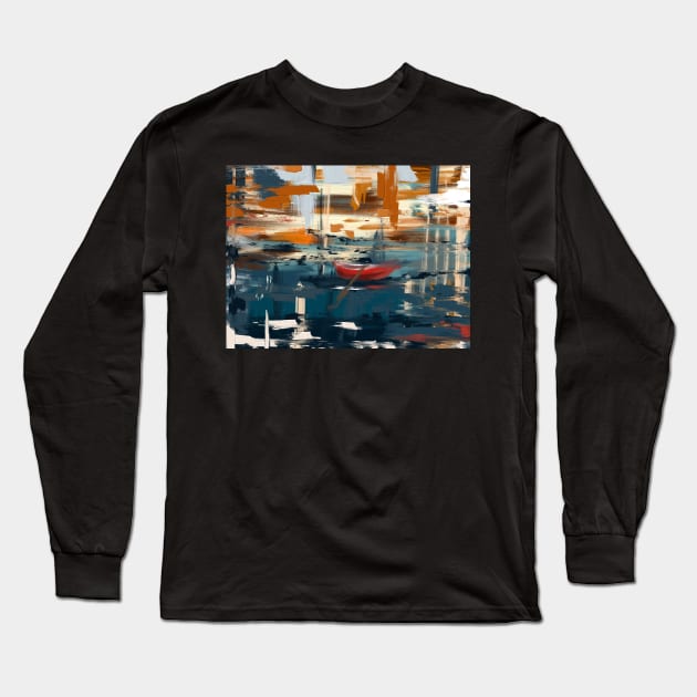 Abstract painting Long Sleeve T-Shirt by hdesign66